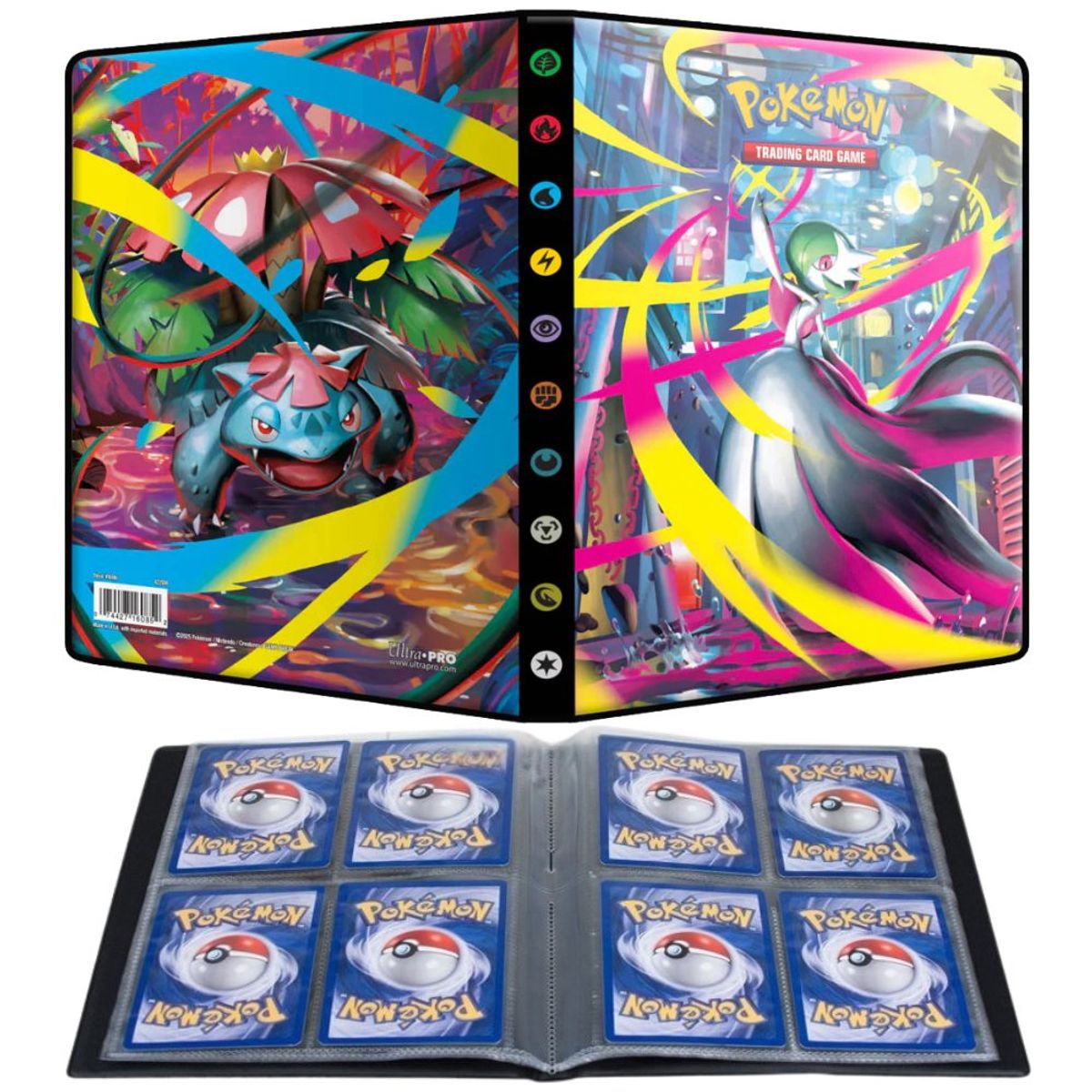 POKEMON - Album Cartas Pokemon TCG para 80 cards - Gardevoir Portafolio Binder