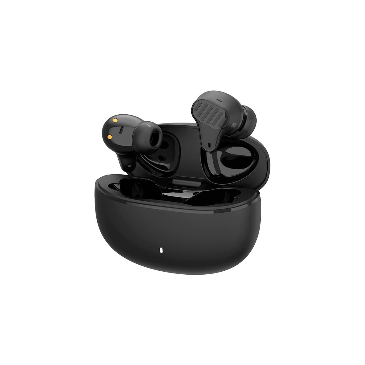 MOVISUN - Audífonos Inalámbricos MOVISUN Ear Beans 6 - Bluetooth 5.3, 20H Duración, Control Táctil, Micrófono, Estuche 300mAh