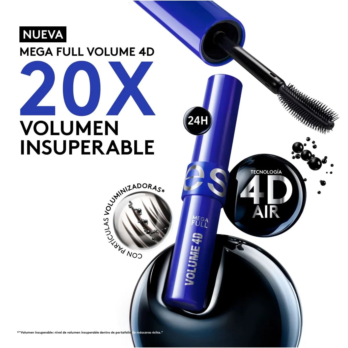 Esika - Mascara Mega full Volumen 4D - Esika
