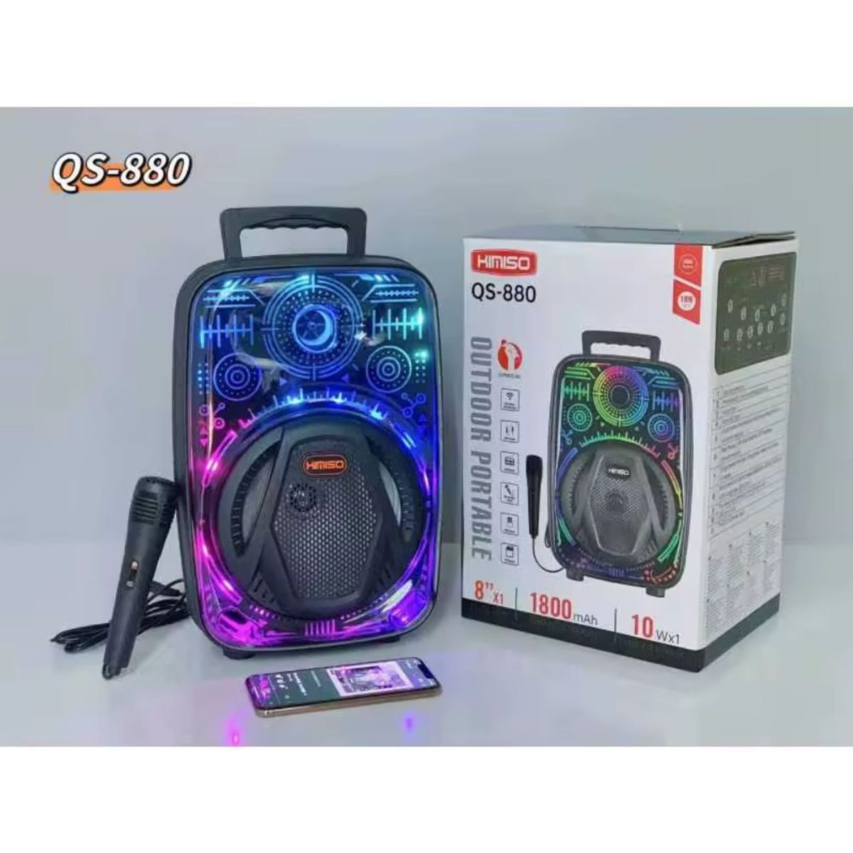 GENERICO - Parlante Portátil Tipo Maletín Potente