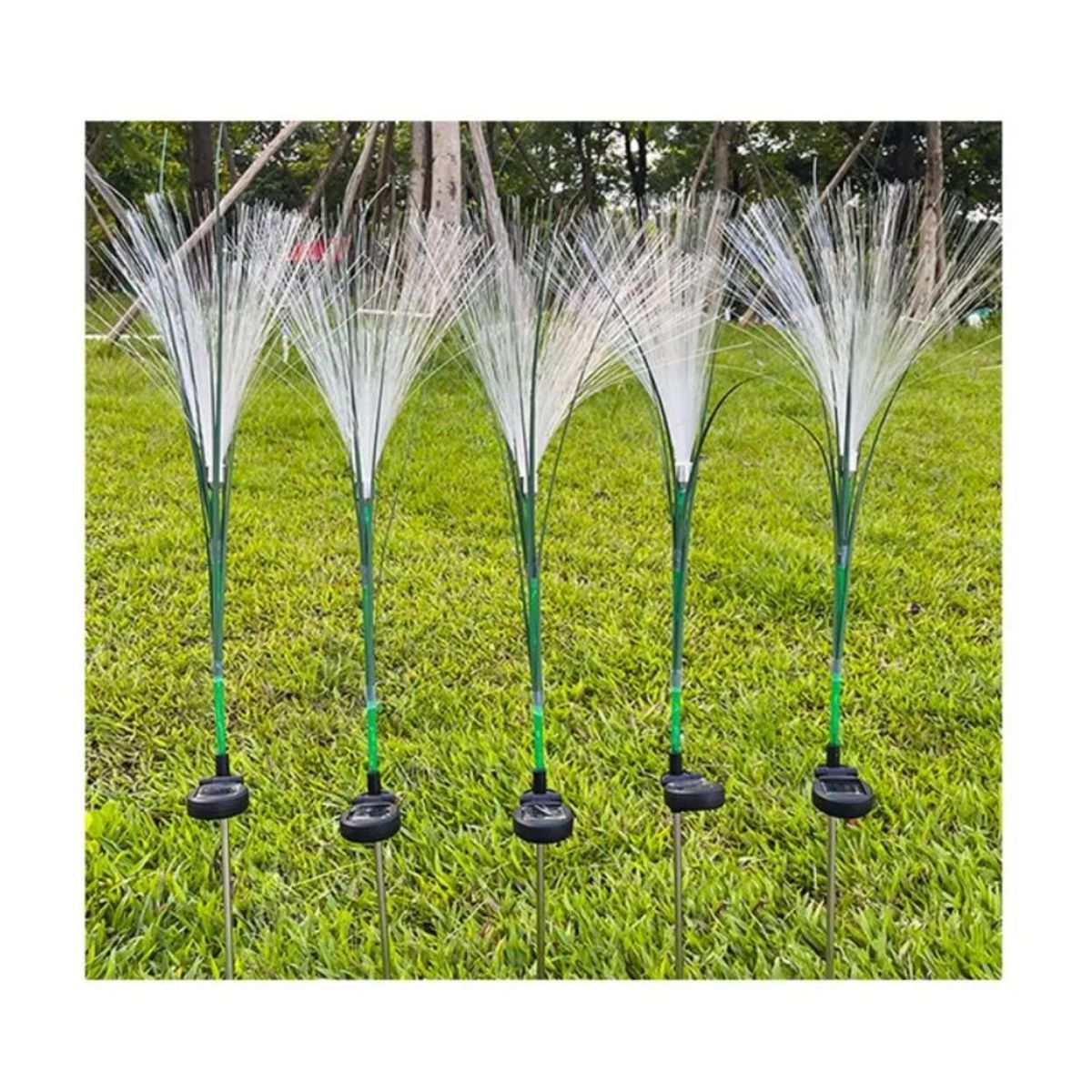 GENERICO - Luz Solar Para Jardín Pack De 2 Unidades