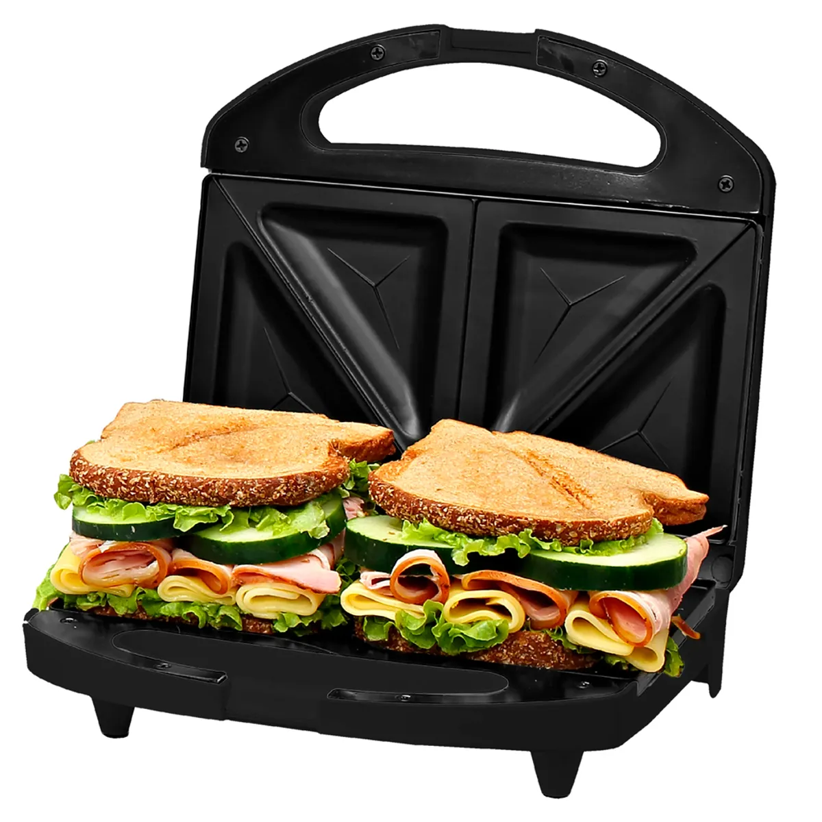 IMACO - Sandwichera para 2 Panes Imaco IST101N Negro