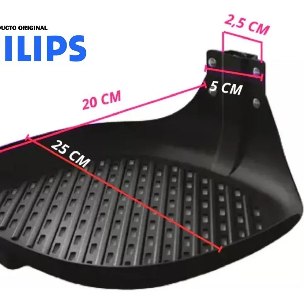 PHILIPS - Accesorio de sartén con grill de la airfryer HD994000 Philips