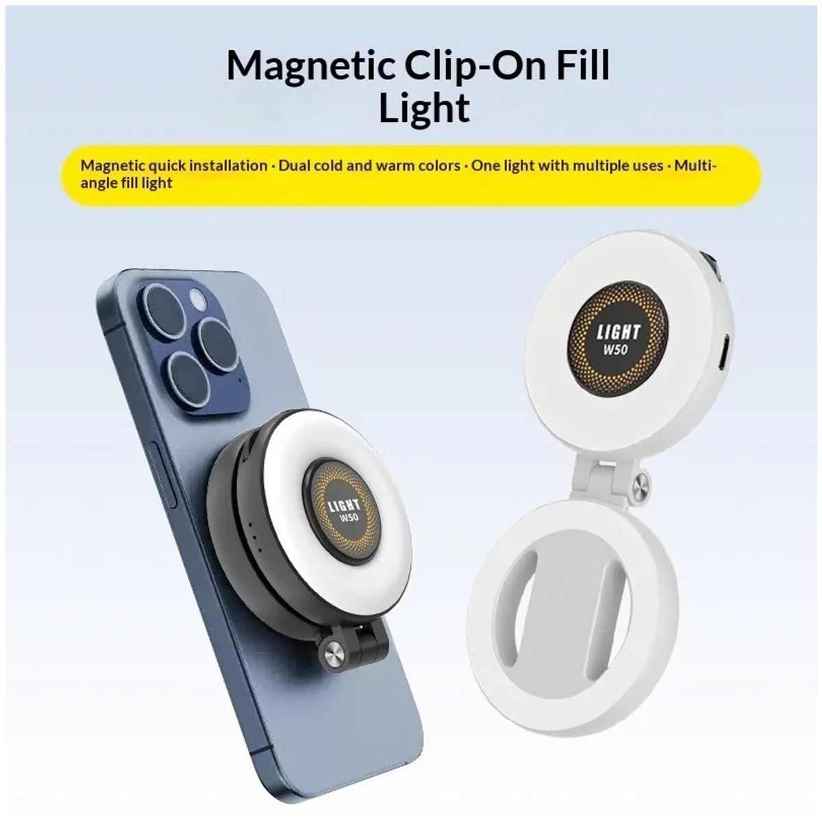OEM - Popsockets Para Celular Magsafe Con Luz Led