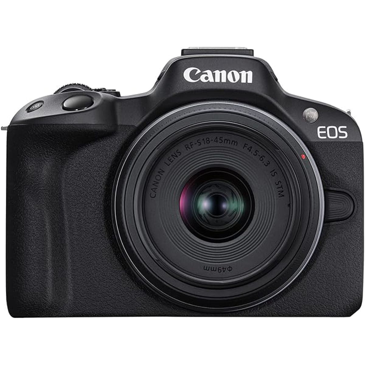 CANON - EOS R50 Mirrorless Camera with RF-S 18-45mm F4.5-6.3 IS STM Lens -Black 5811C012