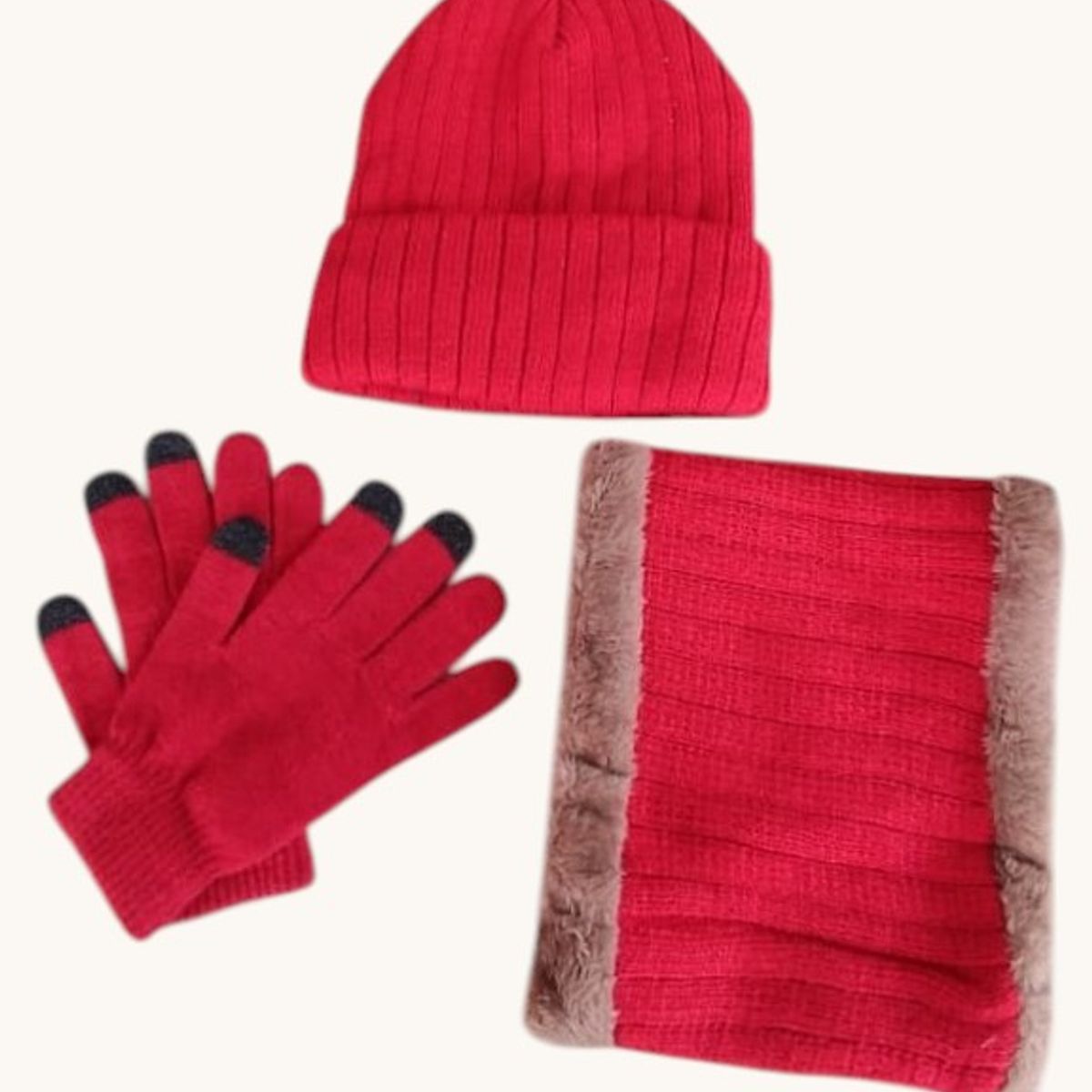 BAALATHKKO5 - Gorro Bufanda Cuello Unisex Invierno