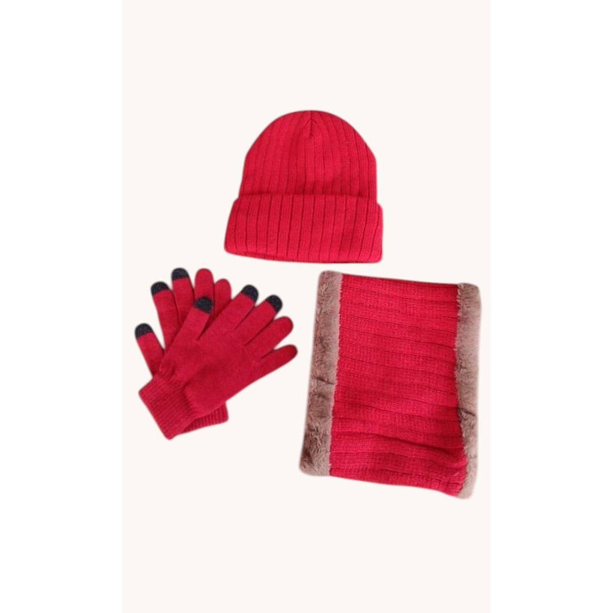 BAALATHKKO5 - Gorro Bufanda Cuello Unisex Invierno