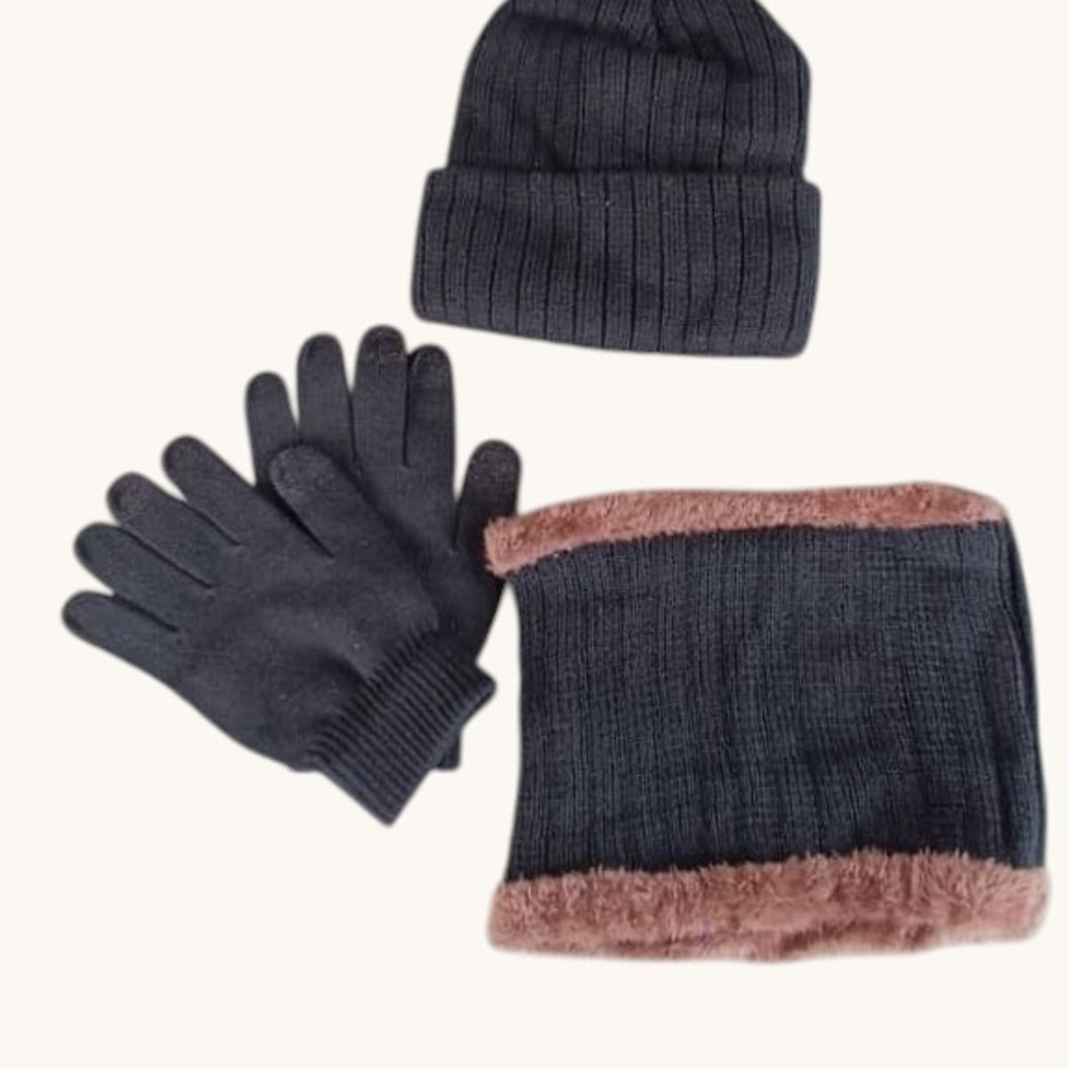 BAALATHKKO5 - Gorro Bufanda Cuello Unisex Invierno