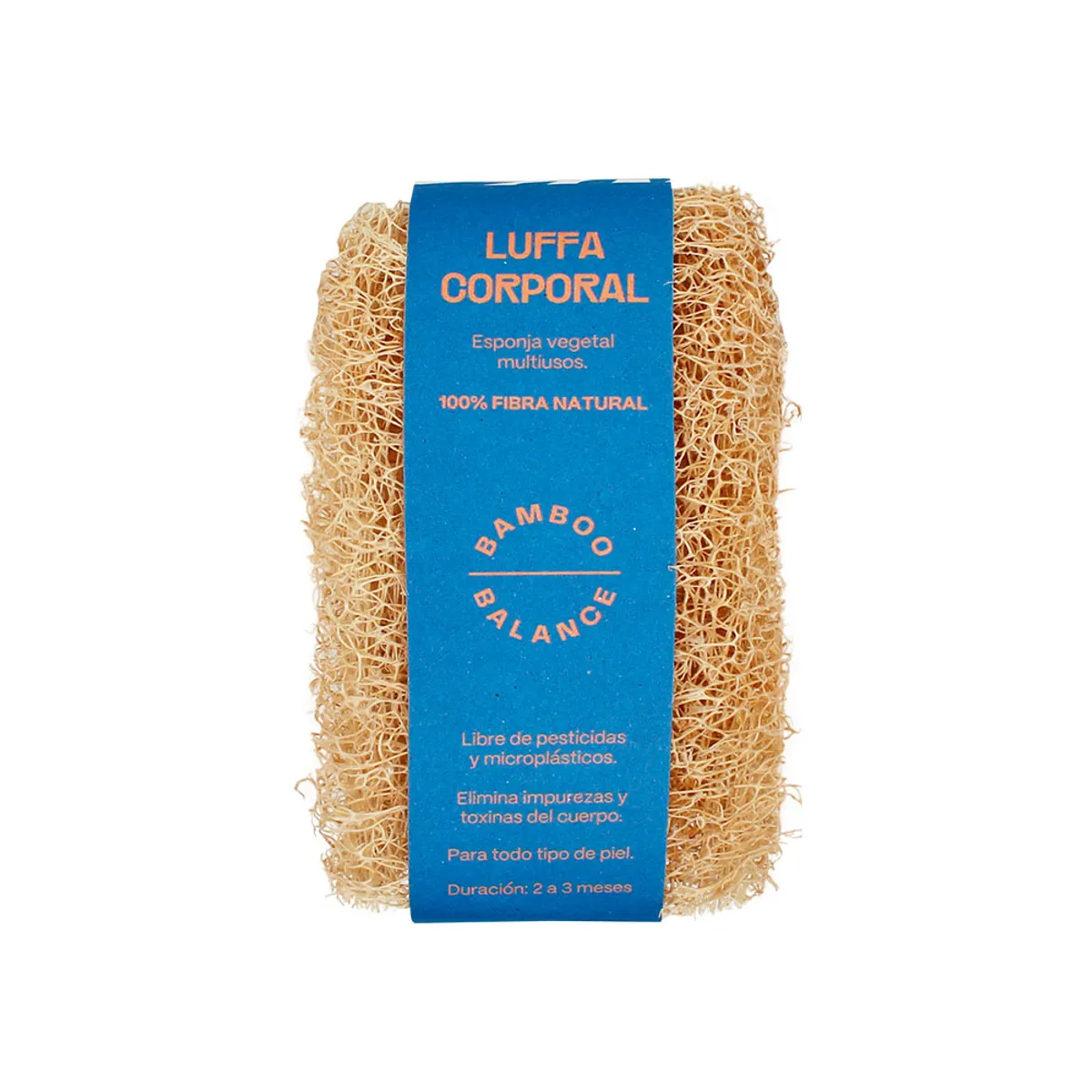 BAMBOO BALANCE - Esponja Vegetal Multiusos - Luffa Bamboo Balance Tripack