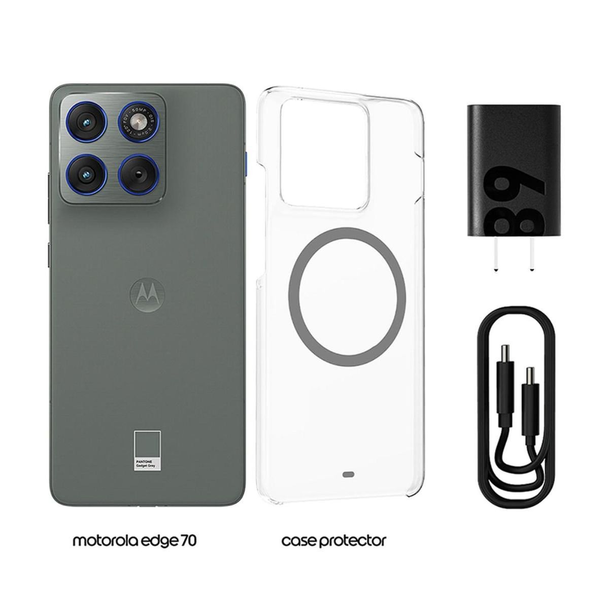 MOTOROLA - Motorola Edge 70 XT2601-3 PE GG 12+512 DS GEN 12GB/512GB Gris