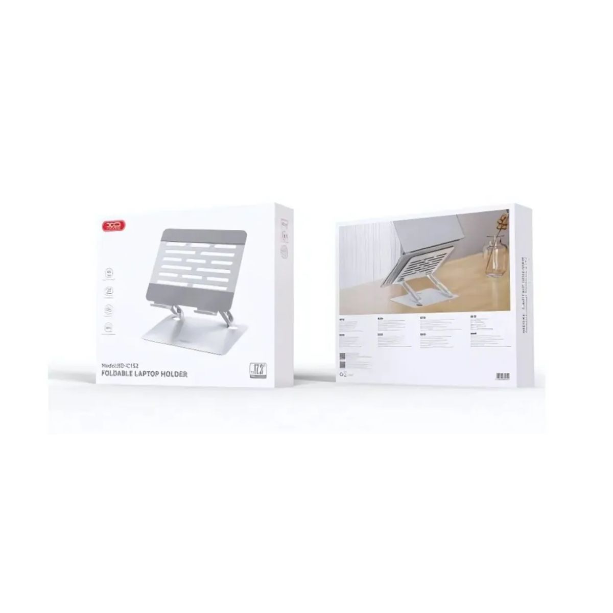 SEISA - Soporte de Aluminio Ergonómico Laptops Portátil Altura Ajustable Máximo Confort
