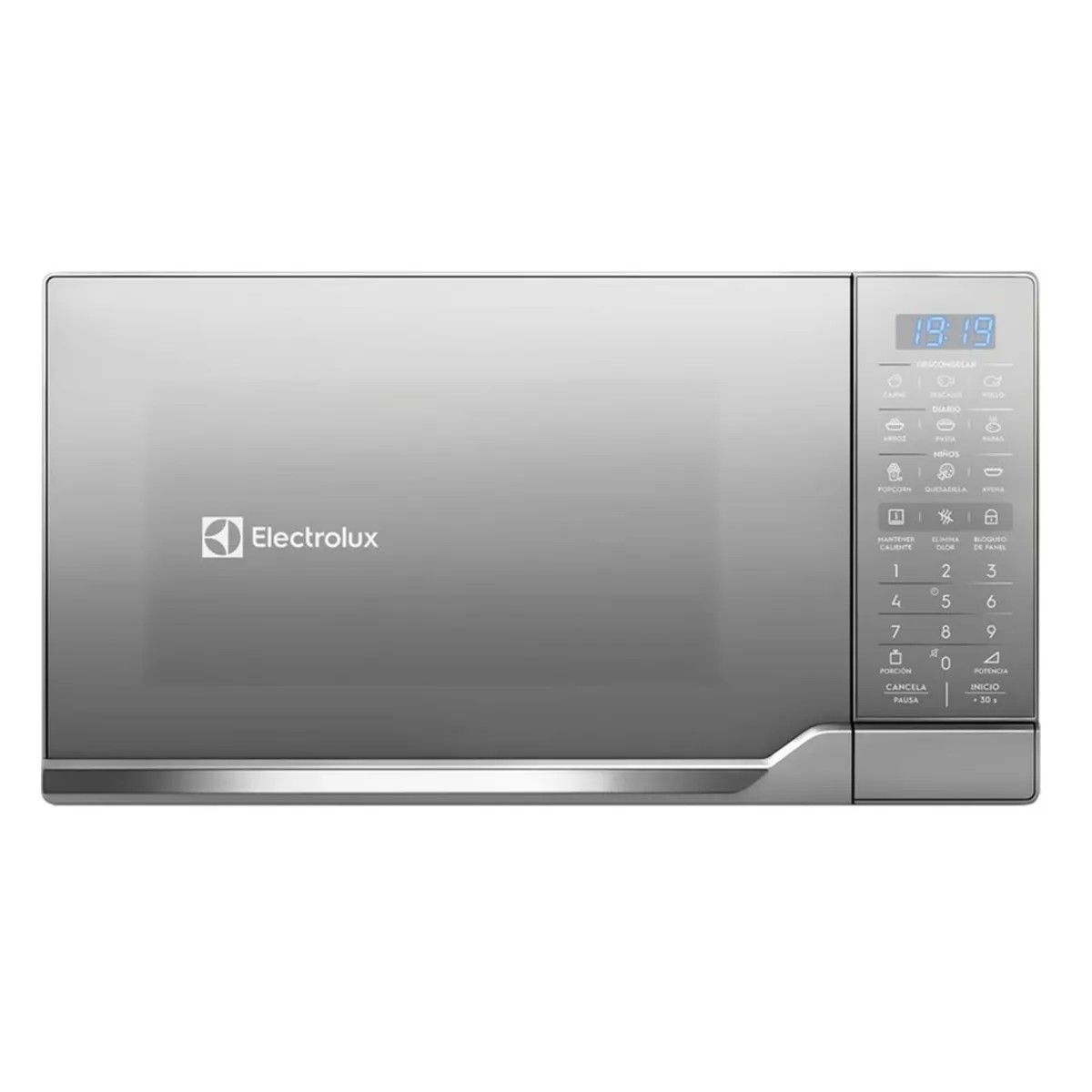 ELECTROLUX - Microondas Electrolux 25 Litros Gris Digital EMDO25S2GSRUG (Nuevo Modelo)