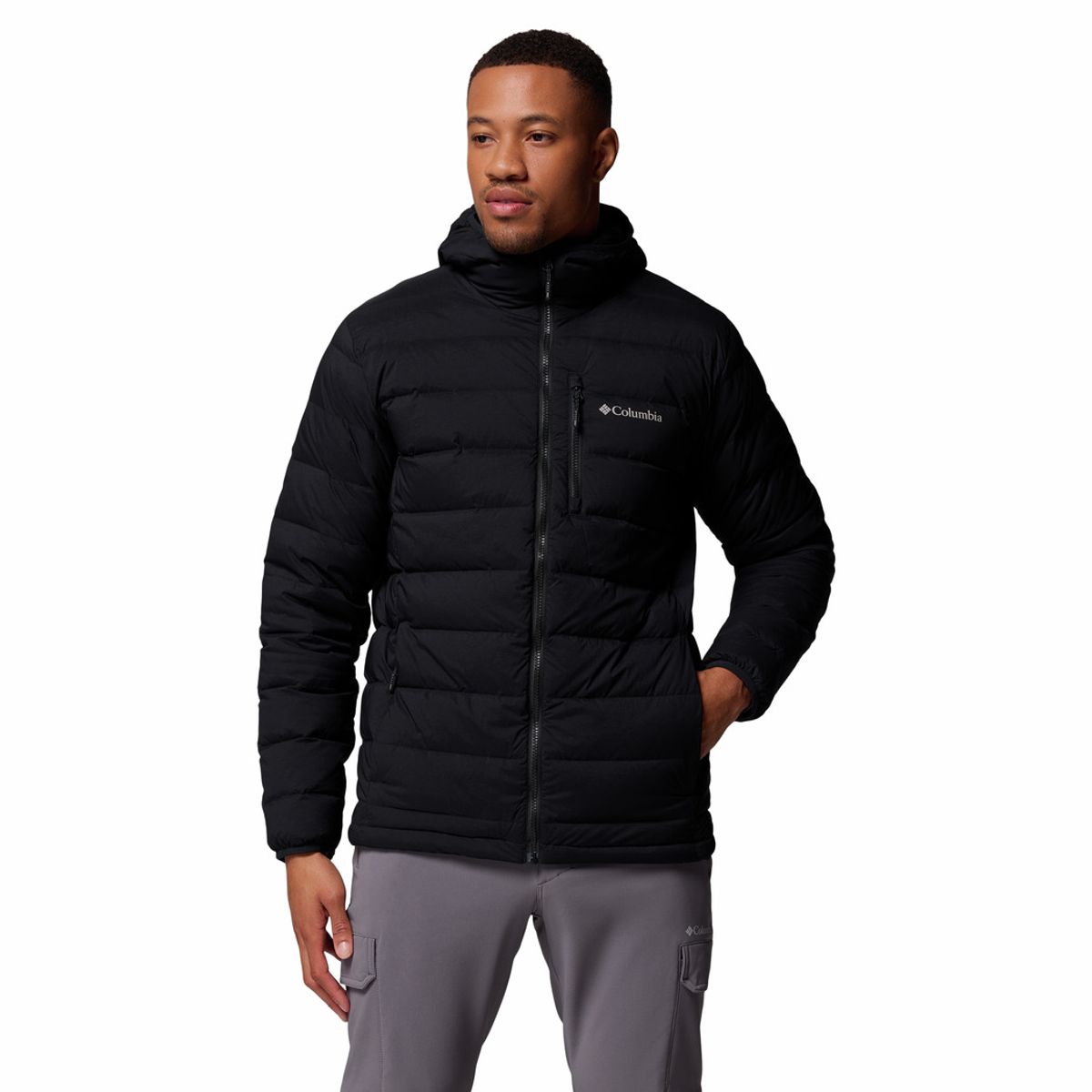 COLUMBIA - Casaca Columbia Hombre Drift Peak Negra COLUMBIA
