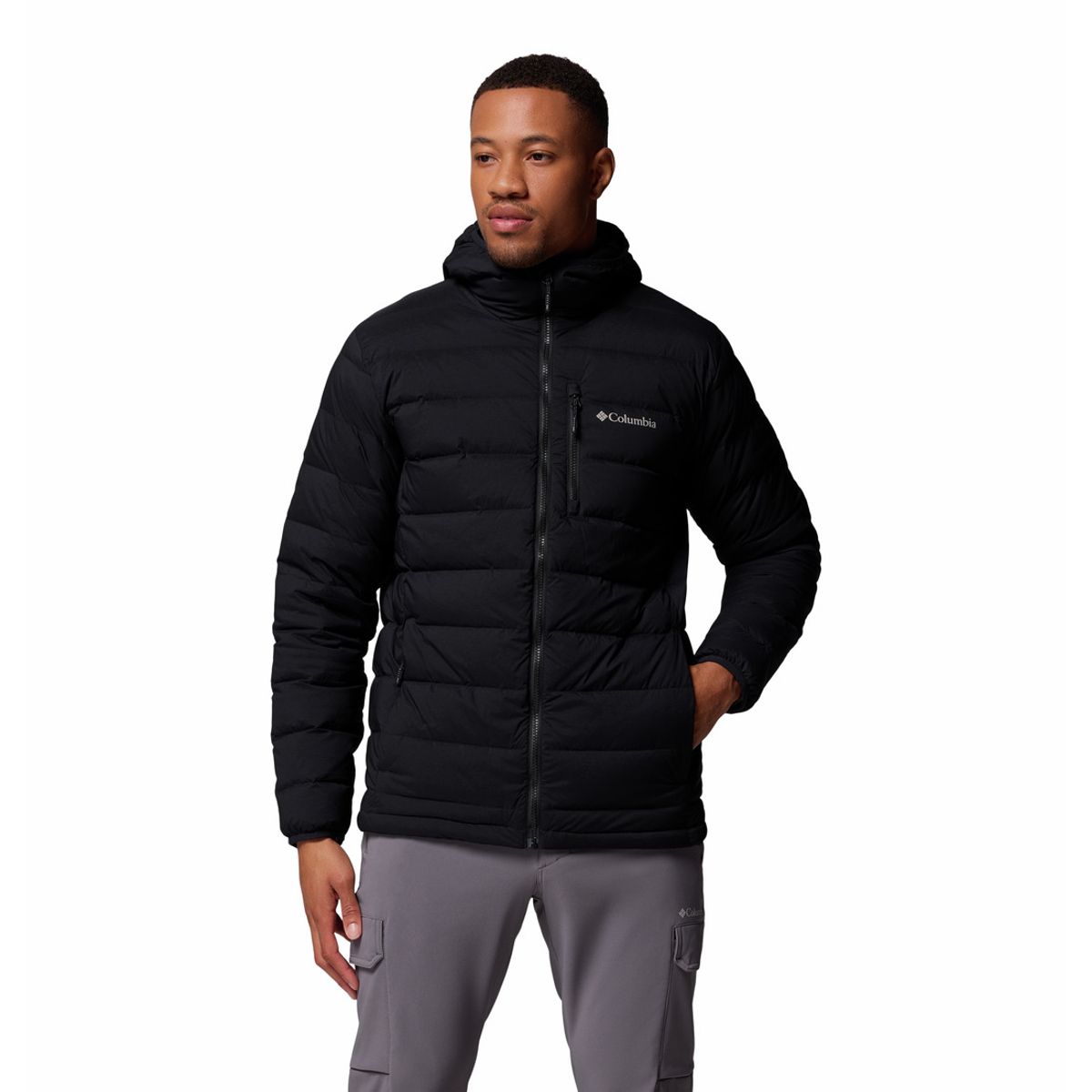 COLUMBIA - Casaca Columbia Hombre Drift Peak Negra COLUMBIA