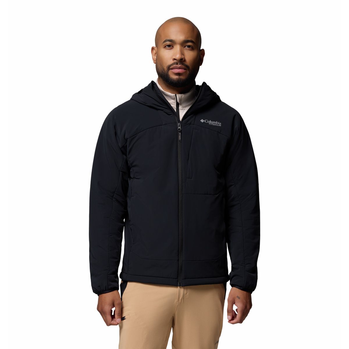 COLUMBIA - Casaca Columbia Hombre Silver Leaf Negra COLUMBIA