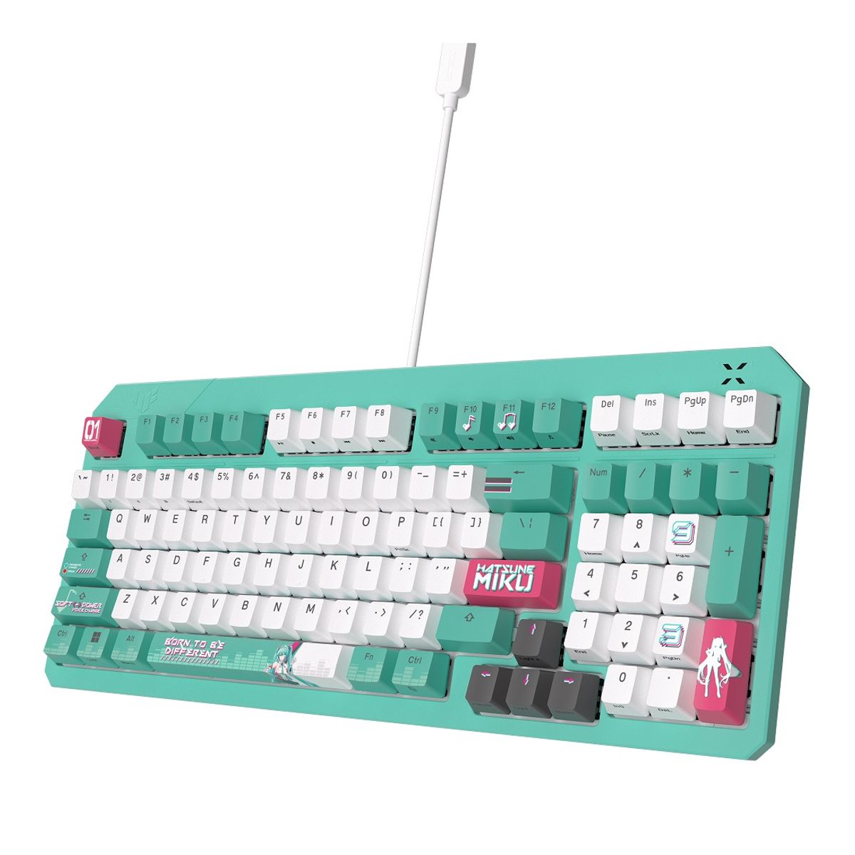 ASUS - TECLADO ASUS TUF GAMING K3 GEN II HATSUNE EDICION MIKU