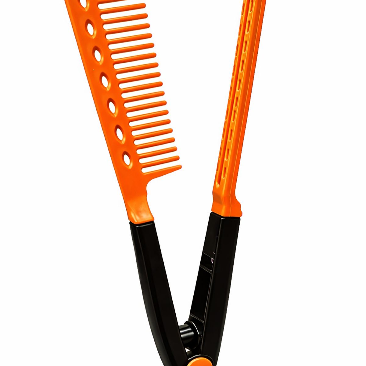 MAJIKA - Peine Plancha para Cabello 2 en 1 - Anticalor Profesional