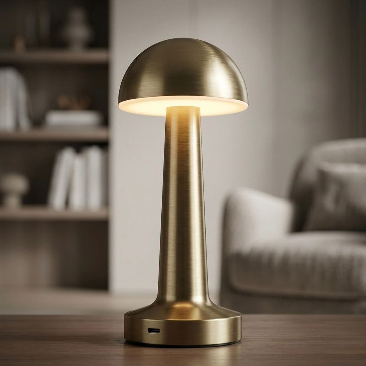 GENERICO - LÁMPARA VELADOR TÁCTIL LED