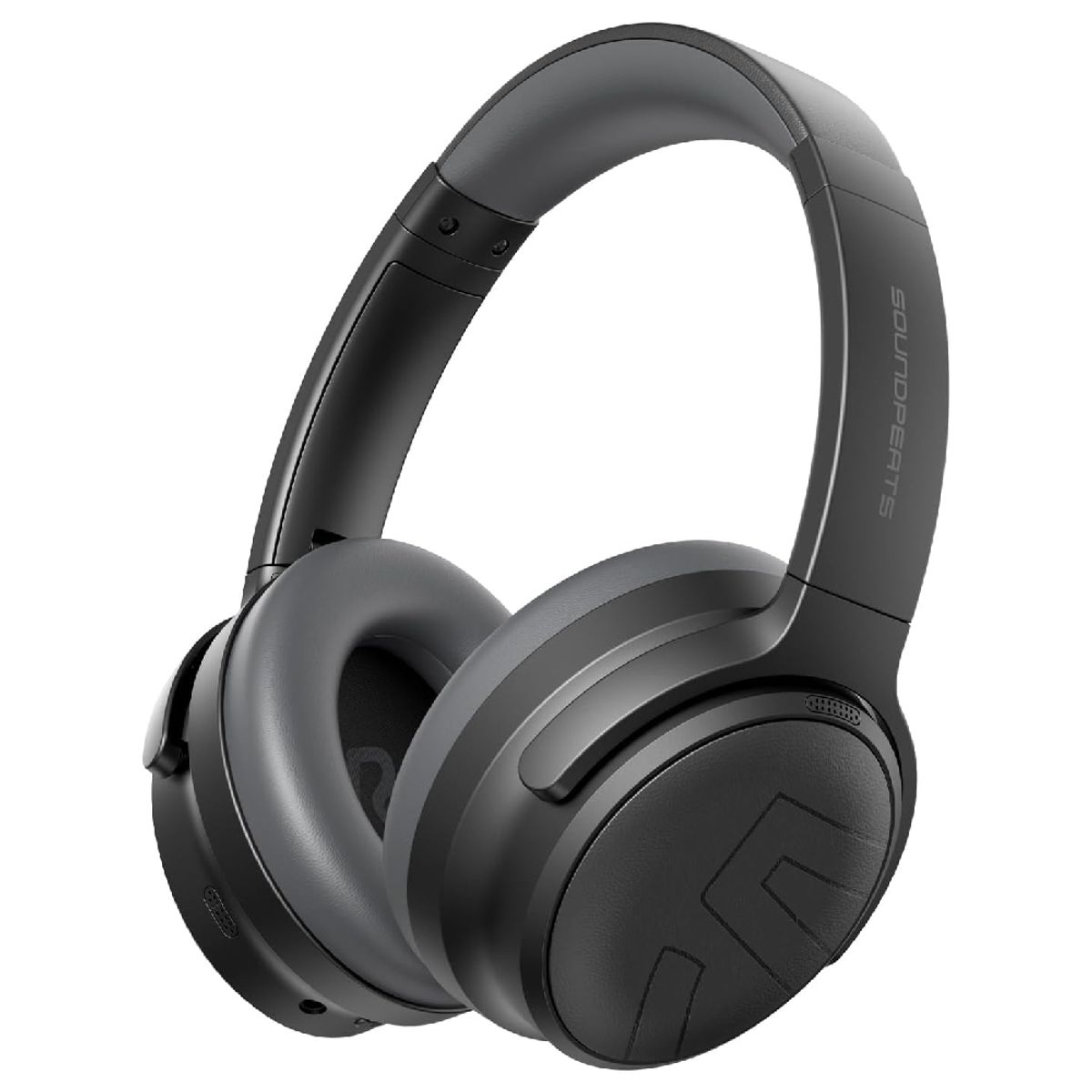 SOUNDPEATS - Soundpeats Space Pro Audífonos Over-Ear Bluetooth Hi-Res LDAC con ANC Híbrido y 151H de Batería