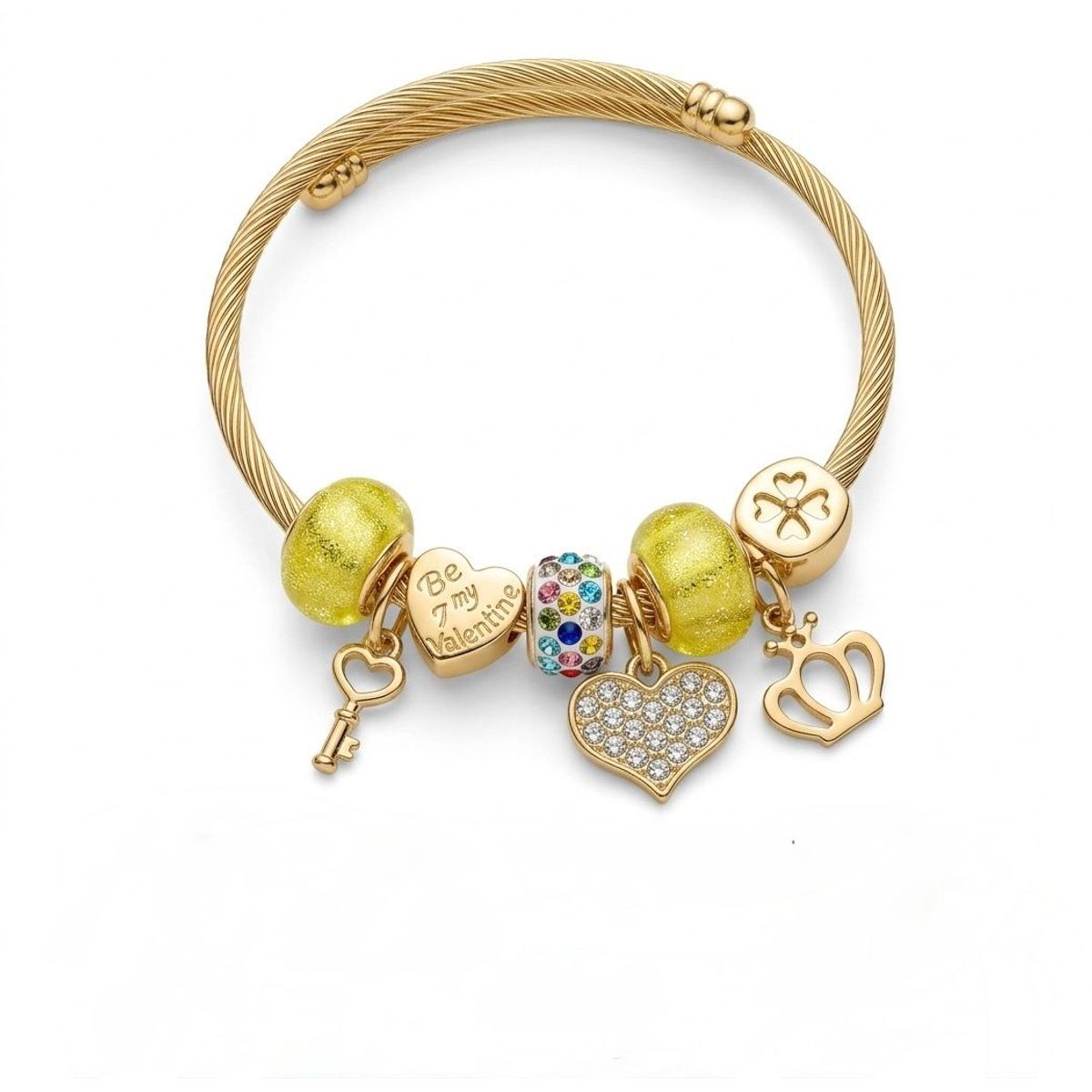 GENERICO - Pulsera ajustable estilo pandora