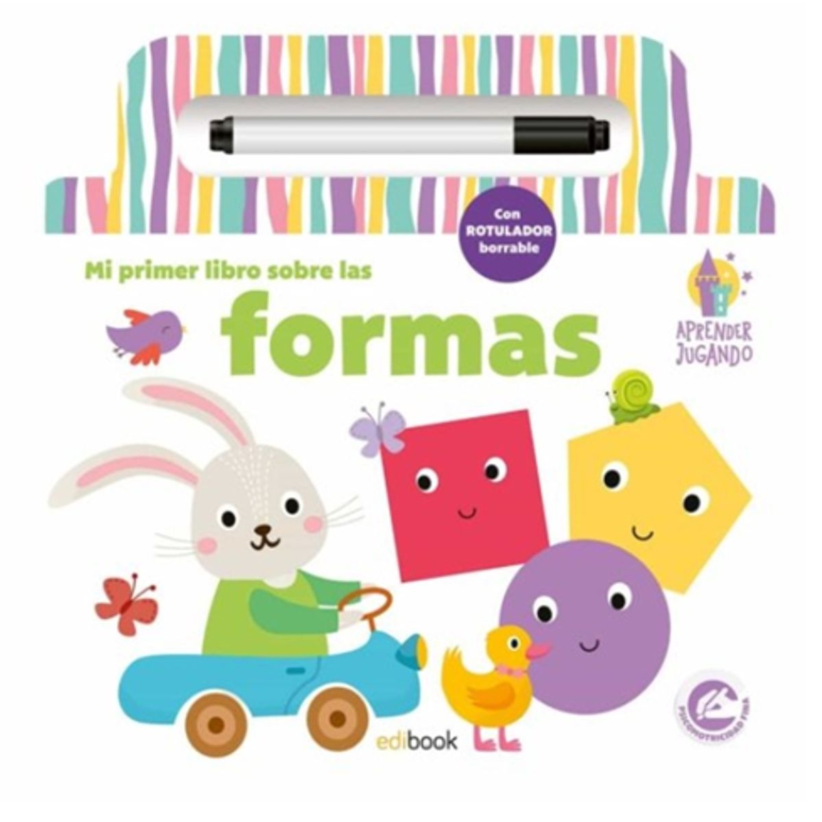 GENERICO - LIBRO infantil MI PRIMER LIBRO SOBRE LAS FORMAS APRENDER JUGANDO