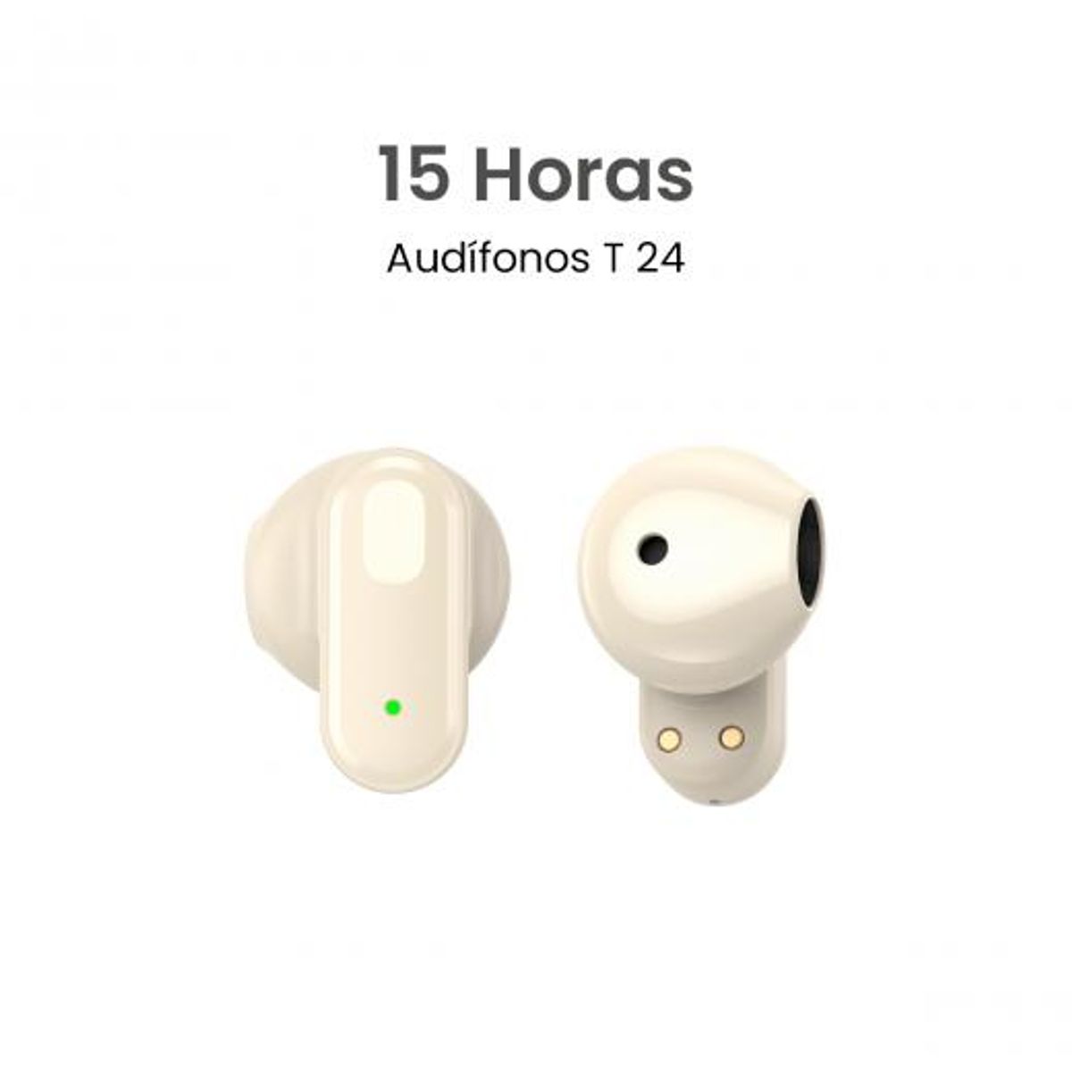 MOVISUN - Audífonos Bluetooth 5.4 MOVISUN T 24, Hasta 15 h de reproducción, Sensor Táctil, Micrófono Integrado