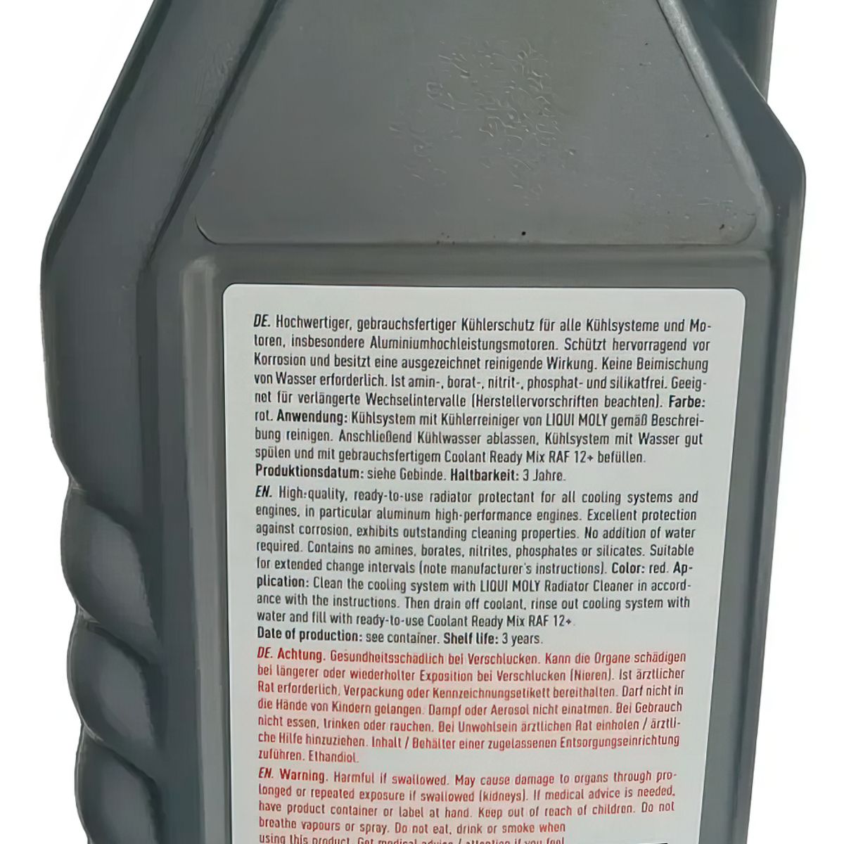 LIQUI MOLY - Refrigerante y Anticongelante KFS 12+ Rojo 1LT