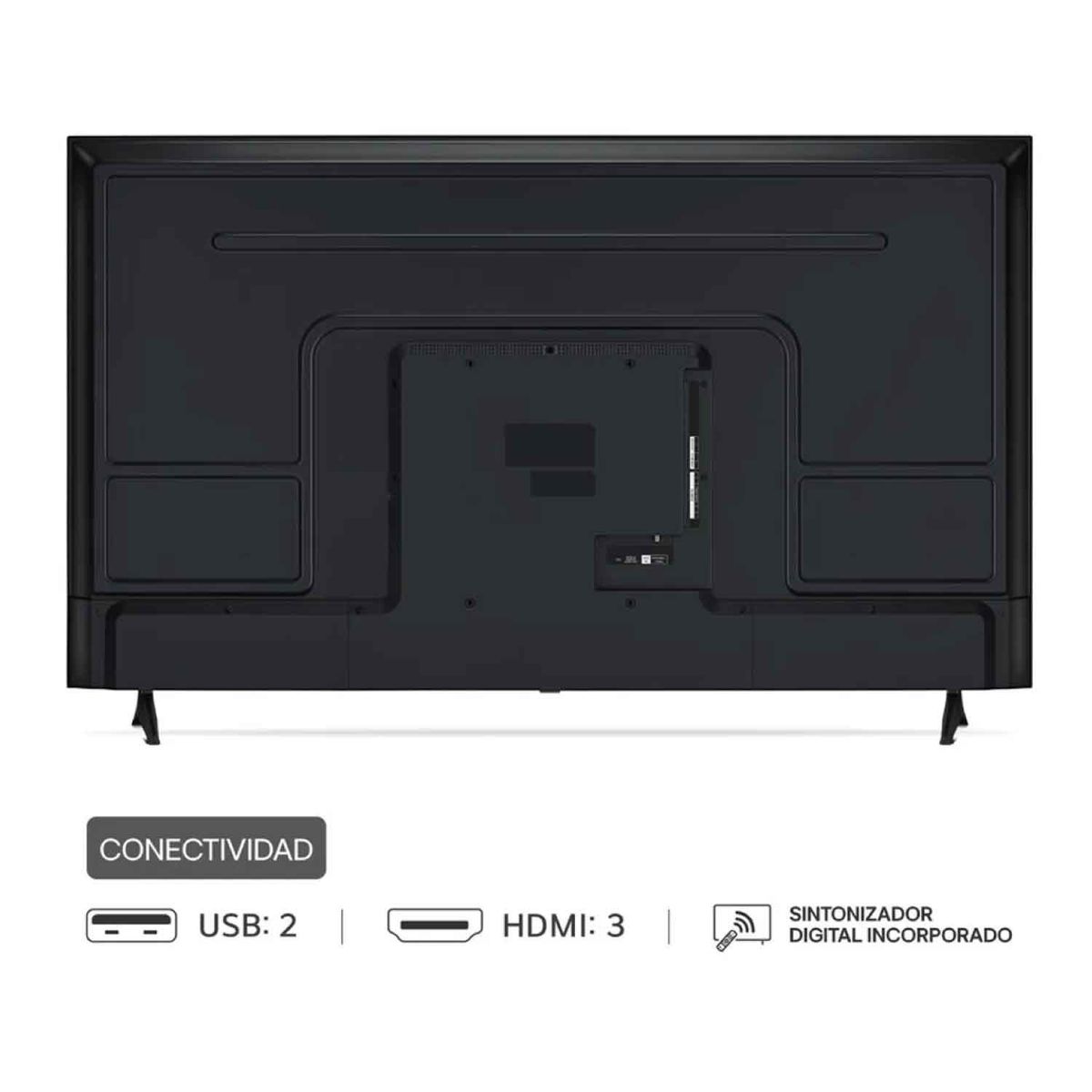 LG - Televisor Lg 65"  Pulg Ultra HD 4K AI ThinQ 65UA7300PSB Modelo 2025- Negro