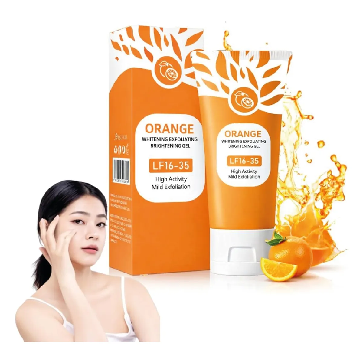 GENERICO - Gel Exfoliante Facial con Enzimas de Naranja Orange de 50g