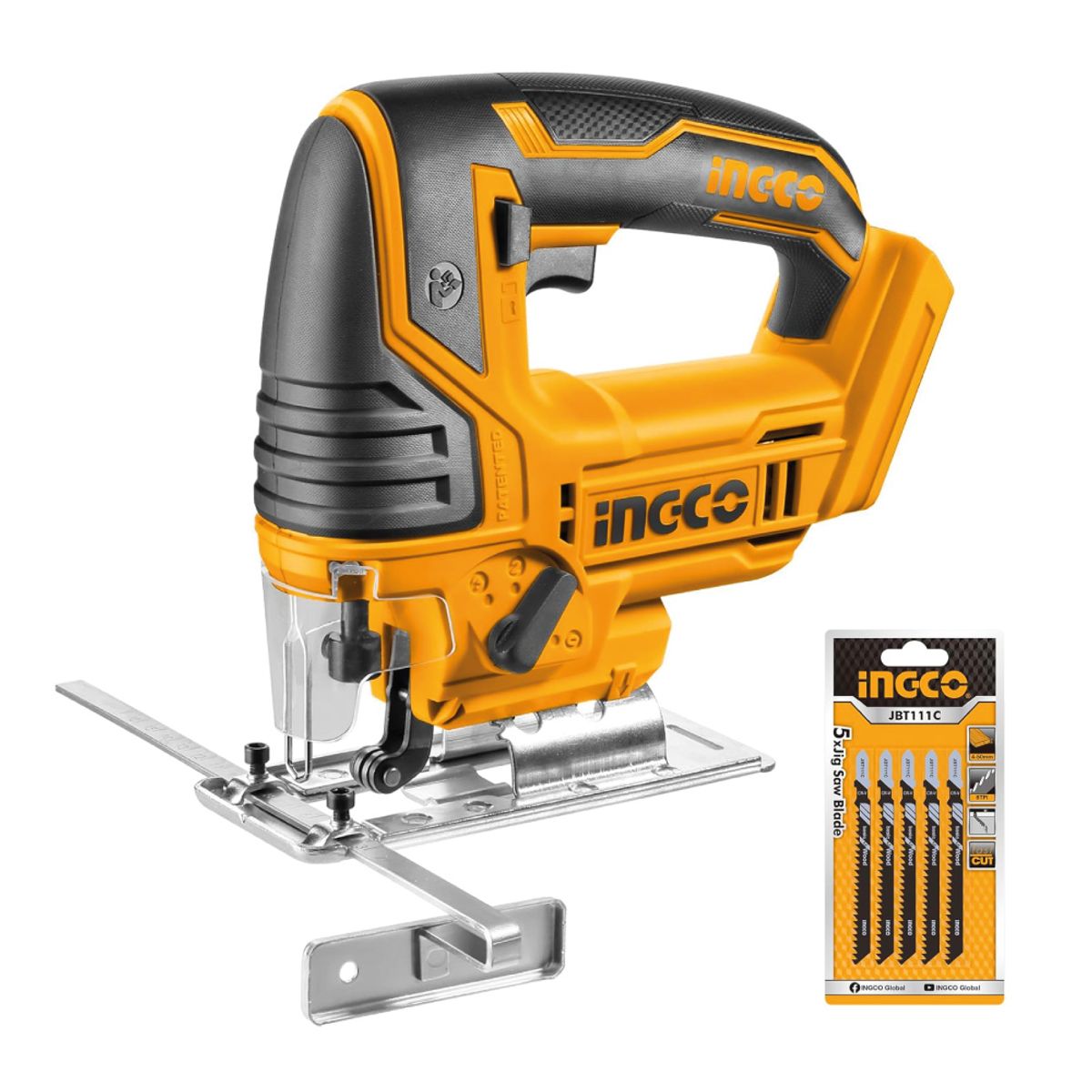 INGCO TOOLS - Sierra Caladora INGCO 20V + 5 Hojas de Calar CJSLI8501