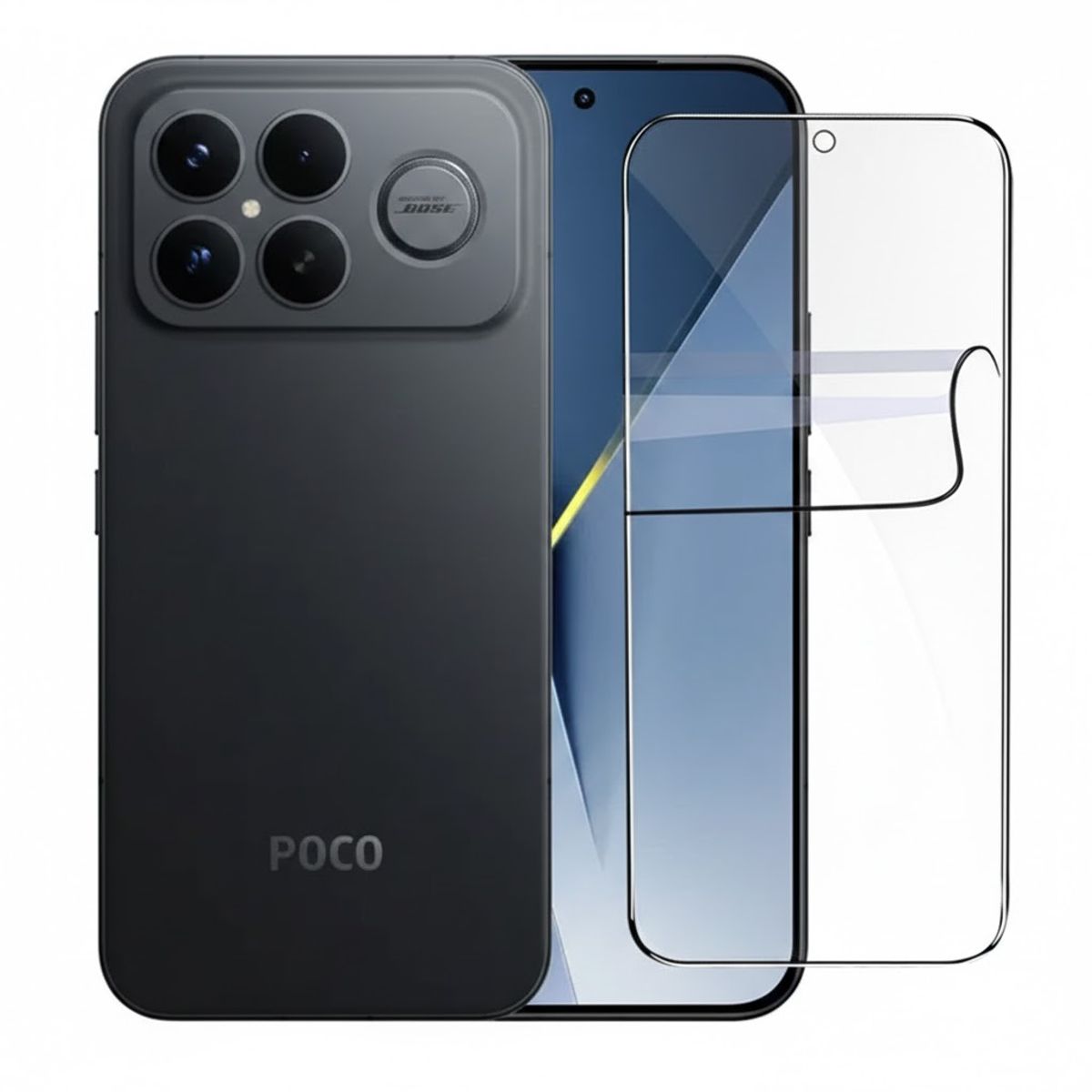 XIAOMI - Xiaomi Poco F8 Ultra 16Gb Ram 512Gb Rom color Negro con Mica Hidrogel - REGISTRADO