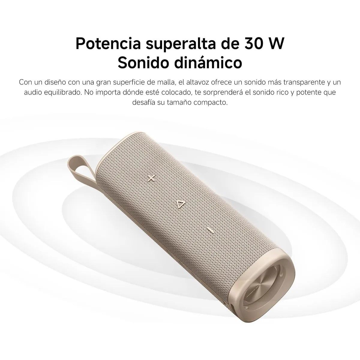 XIAOMI - Parlante Xiaomi Portatil Outdoor 30W IP67 Stereo - GOLD