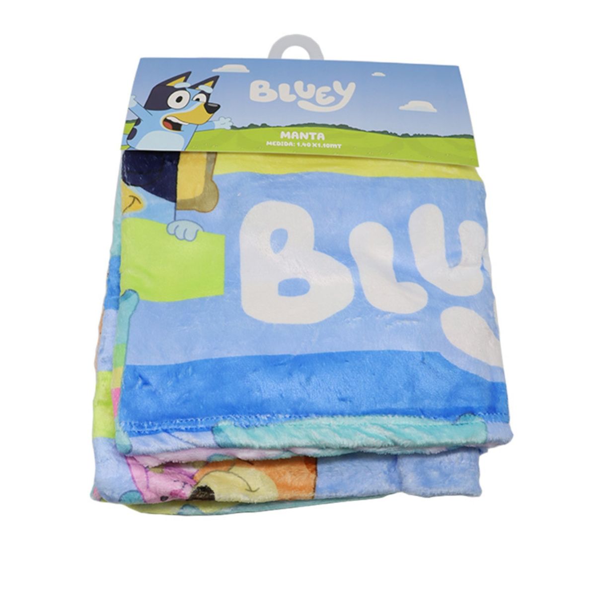 Manta Suave Bluey Bingo Multicolor 140x100 cm, marca BLUEY - Foto Principal