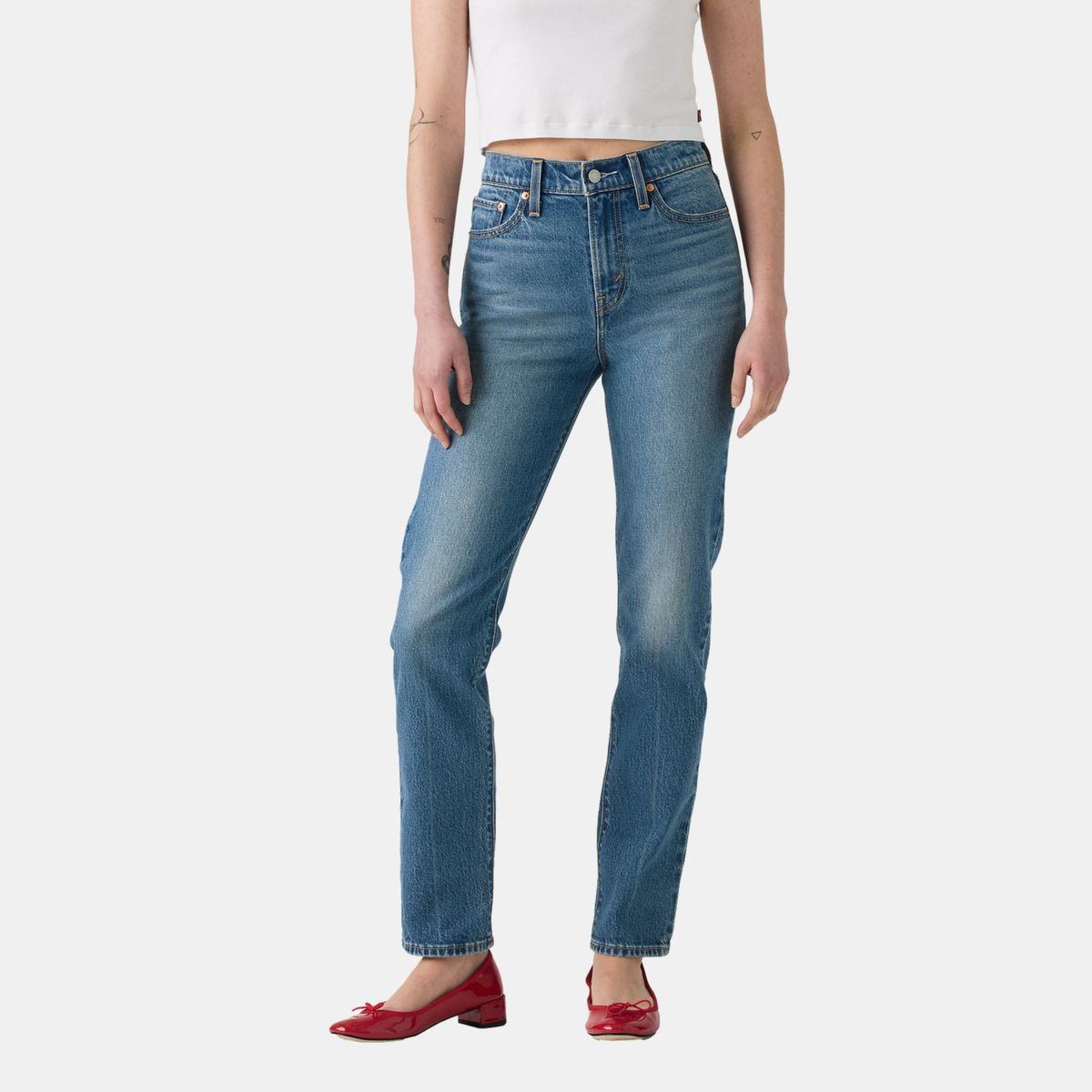 LEVIS - Jeans Mujer Wedgie Slim Azul Levis