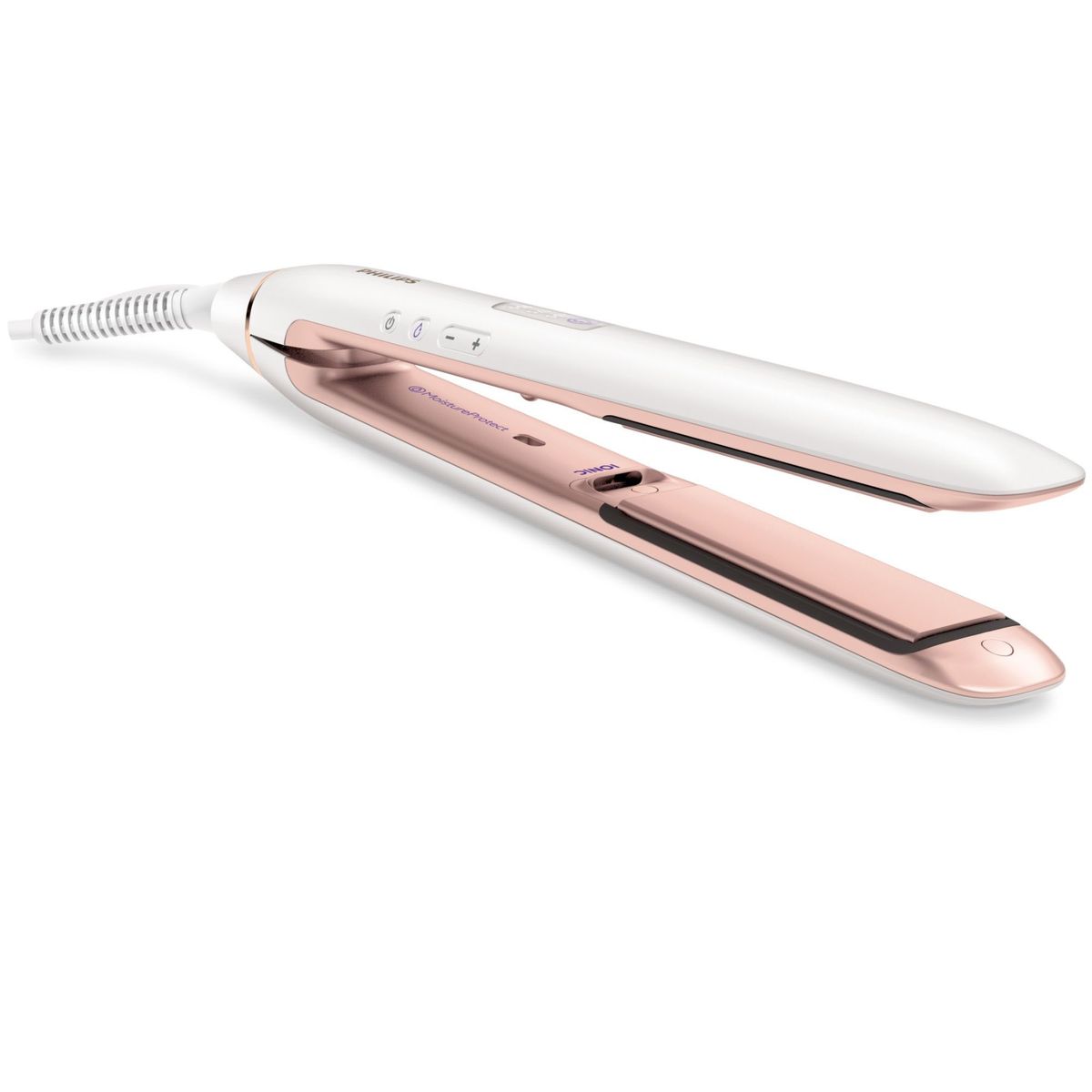 PHILIPS - Plancha para cabello 200 °C Moisture HP8372_00 Philips