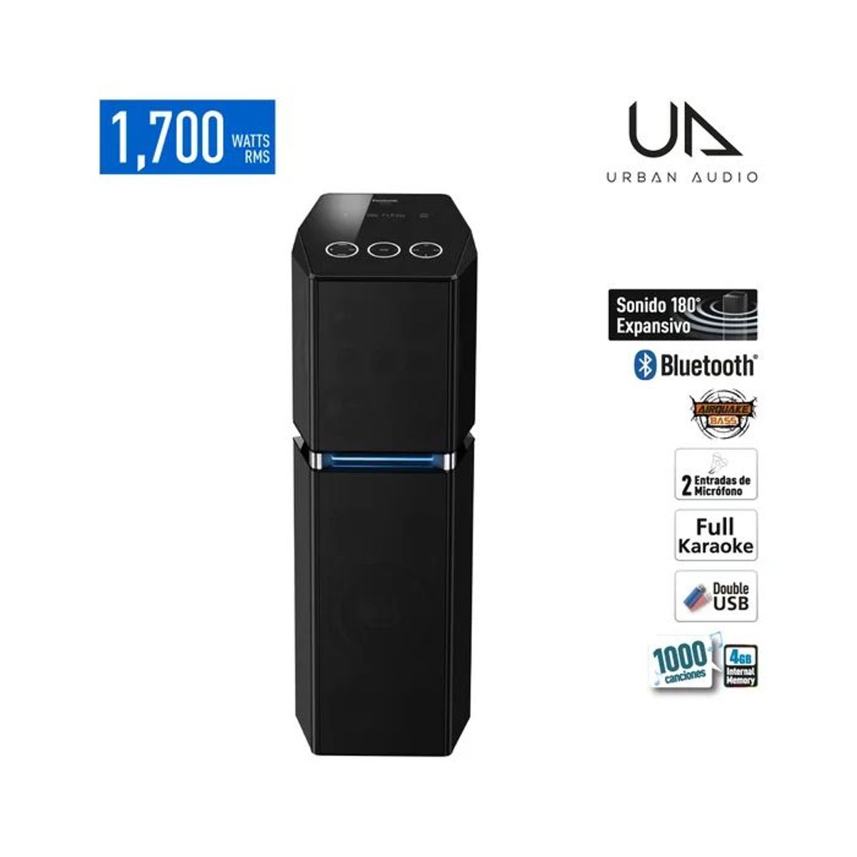 PANASONIC - Minicomponente Panasonic One Body SC-UA70