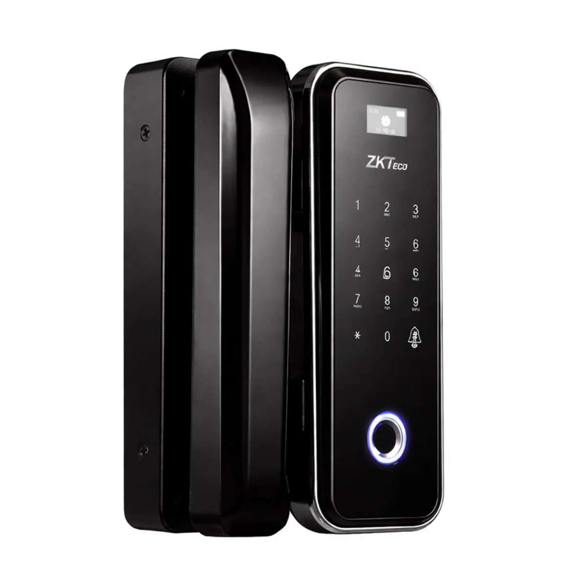Cerradura Inteligente WiFi para Puerta de Vidrio ZKTeco GL300L con Huella Tarjeta y Contraseña, marca ZKTECO - Foto 2