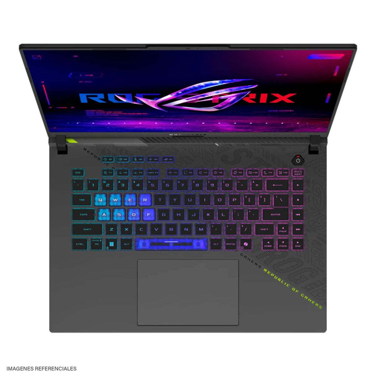 ASUS - Laptop Gamer Asus ROG STRIX G16 Ryzen 9-8940HX 16GB RAM 1TB SSD RTX5070-8GB 16FHD+ 165HZ G614P-WH94