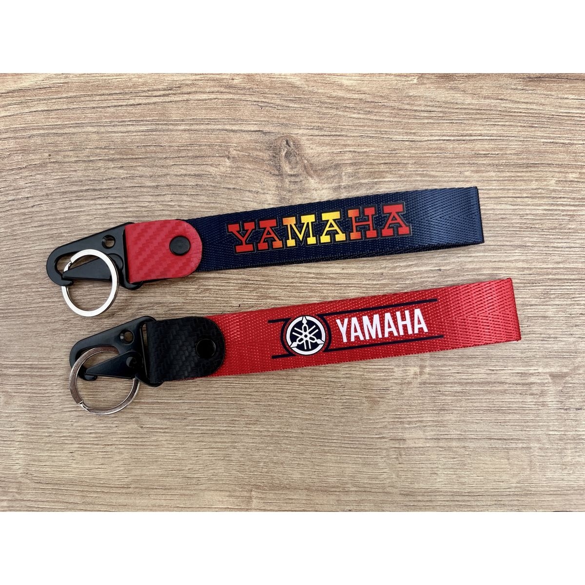 GENERICO - Llavero Yamaha, Lanyard R15, Llaveros de Moto R6, Grizzly Moto Enduro FZ Llaves 2unid