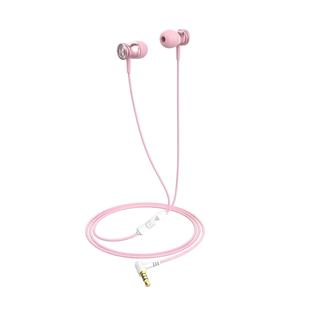 HAVIT - Audífono Havit E303P con Micrófono Rosado