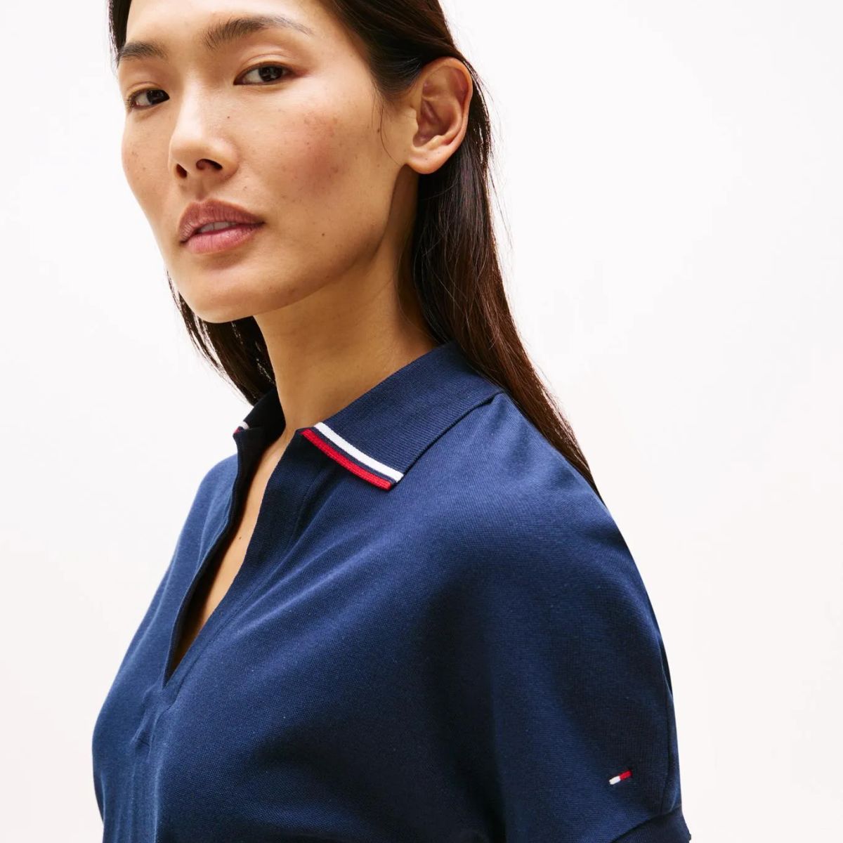 TOMMY HILFIGER - POLO LYOCELL TIPPING OPEN SS POLO TH