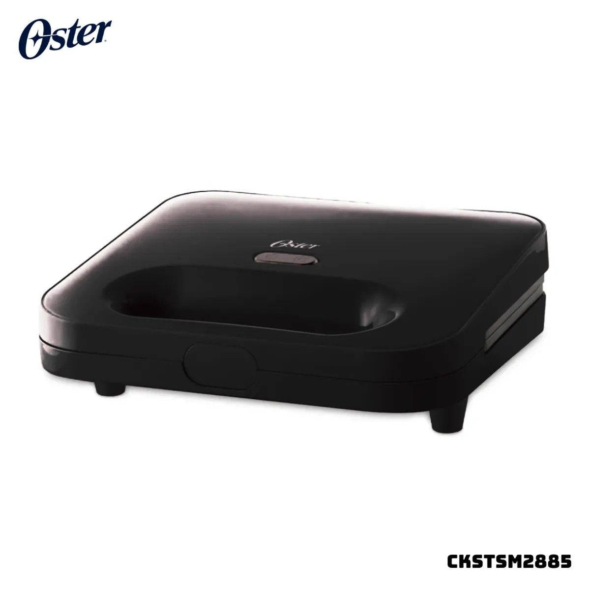 OSTER - Sandwichera Oster Compacto 2 Panes Negro CKSTSM2885 (Nuevo)