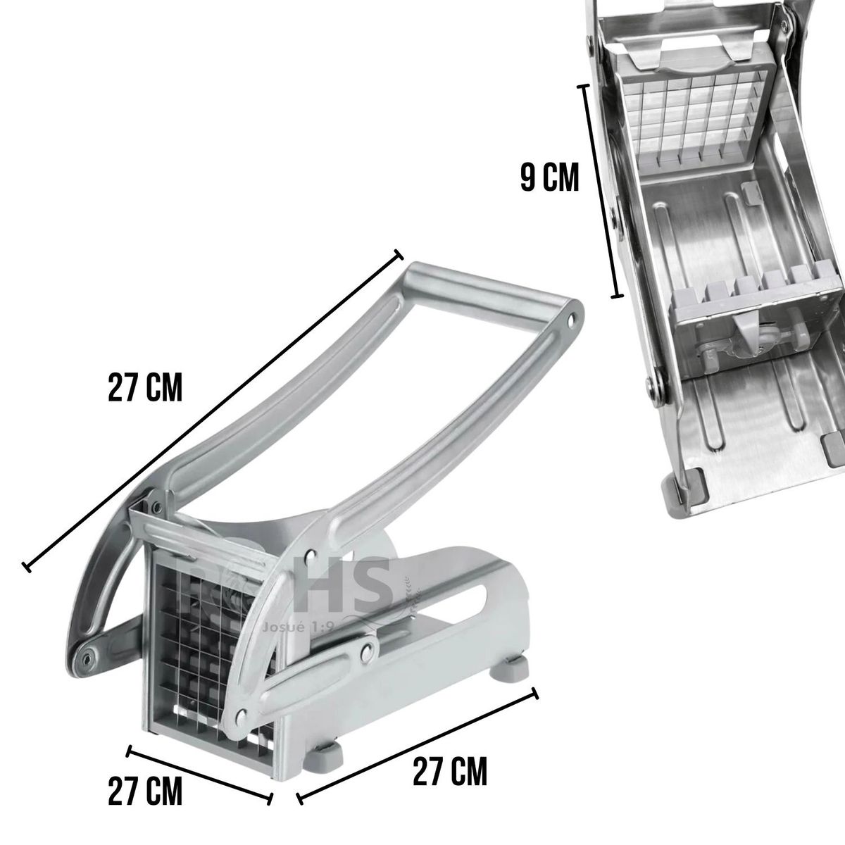 OEM - Cortador De Papas Fritas De Acero Inoxidable Con Cuchillas Intercambiables