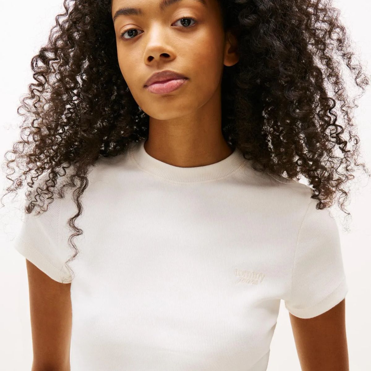 TOMMY HILFIGER - CAMISETA TJW SLIM SH SCRIPT TEE