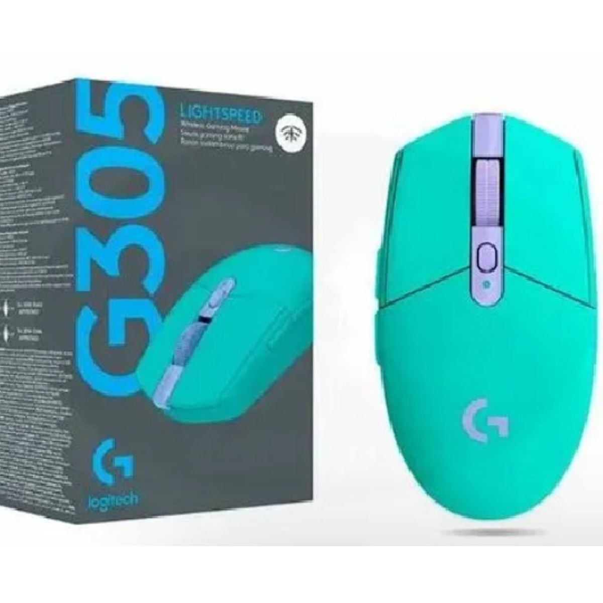 LOGITECH - Mouse Gaming G305 Lightspeed Menta