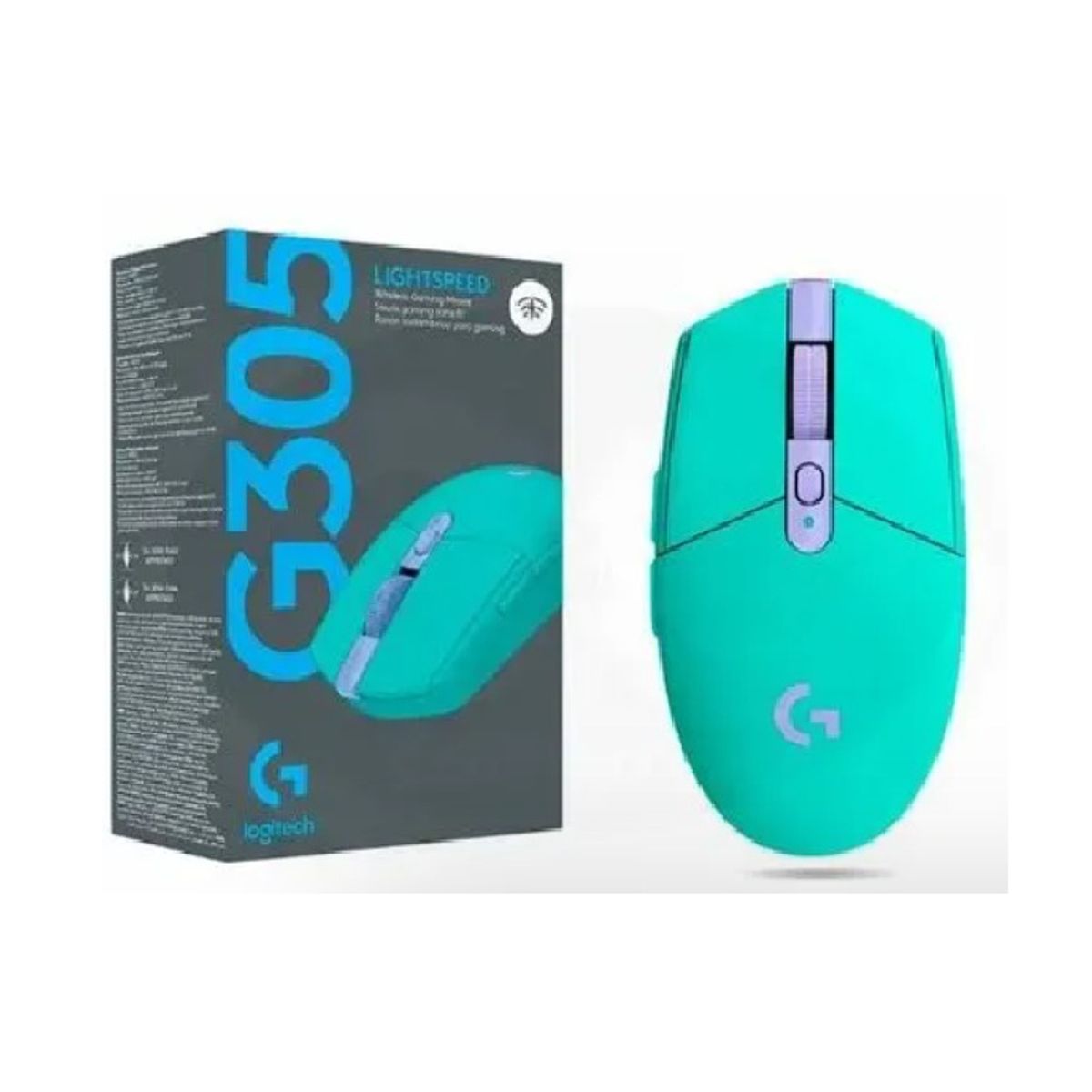 LOGITECH - Mouse Gaming G305 Lightspeed Menta