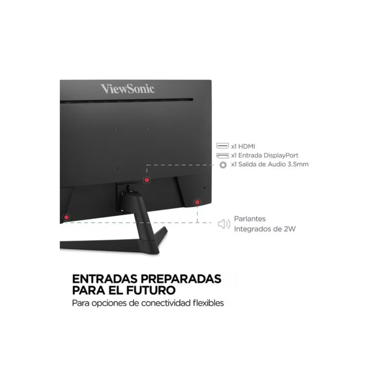 VIEWSONIC - MONITOR LED PARA JUEGOS VIEWSONIC VX2429 24 FULL HD 200HZ IPS FREESYNC PREMIUM