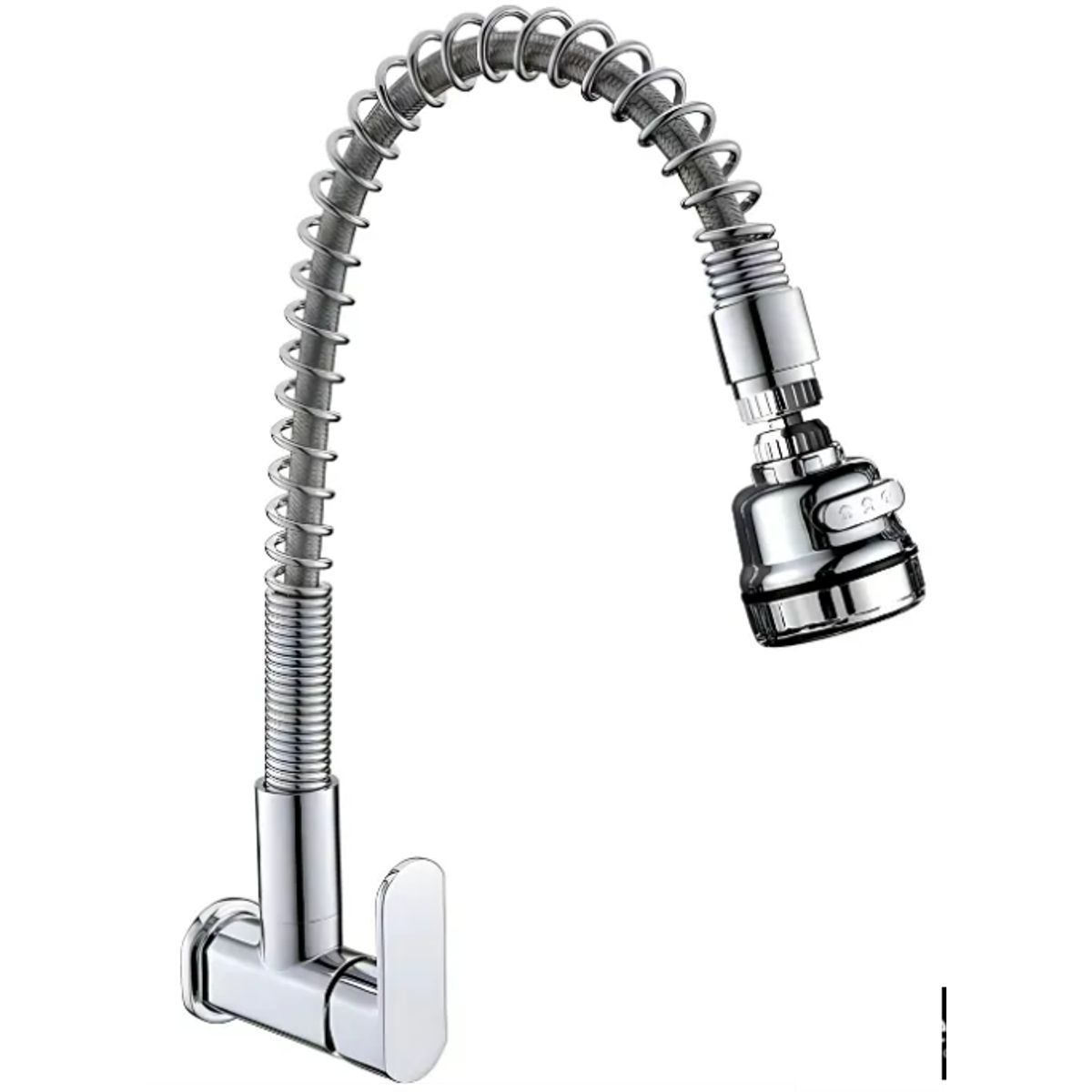 IMPORTADO MC - LLAVE DE COCINA PARED RESORTE CROMADO