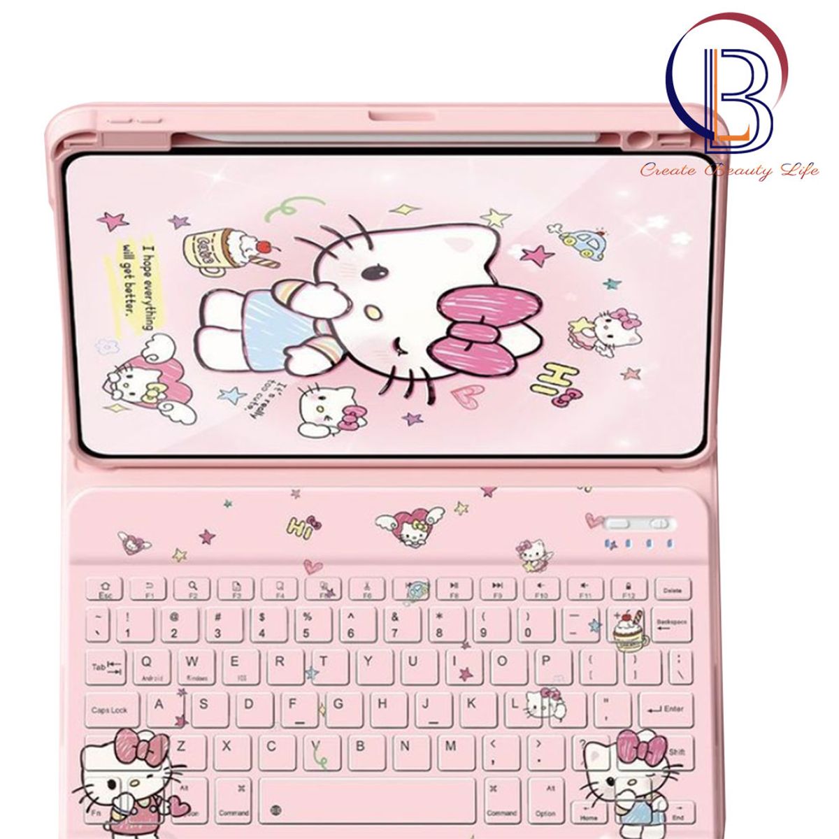 PUREPOWER - Funda con teclado de español Ñ para iPad A16 11.ª y 10.ª Generación 11 y 10.9 pulgadas