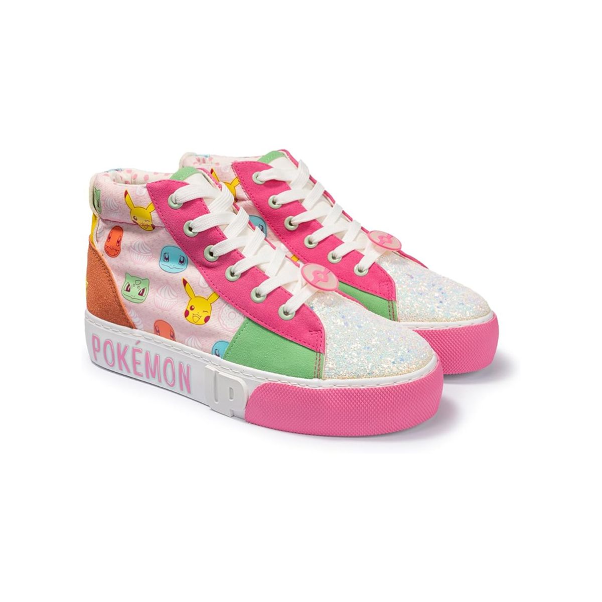 POKEMON - Zapatillas Altas de Pikachu de Pokemon para niños Talla 7